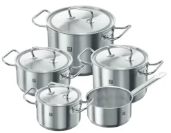ZWILLING Kochtopfset TWIN CLASSIC 5-teilig Edelstahl 18/10